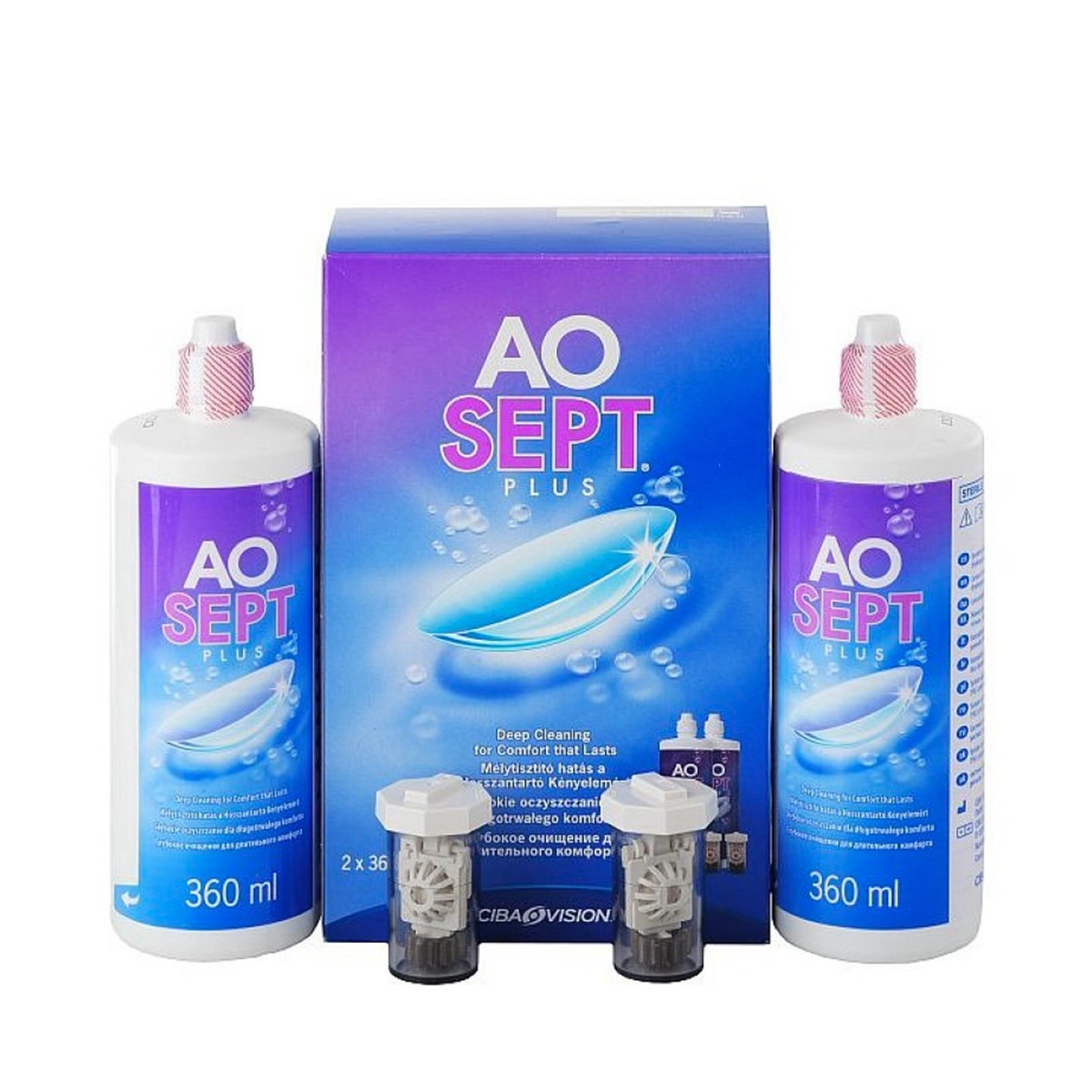 AOSept Plus 2 Monate (2x360ml)