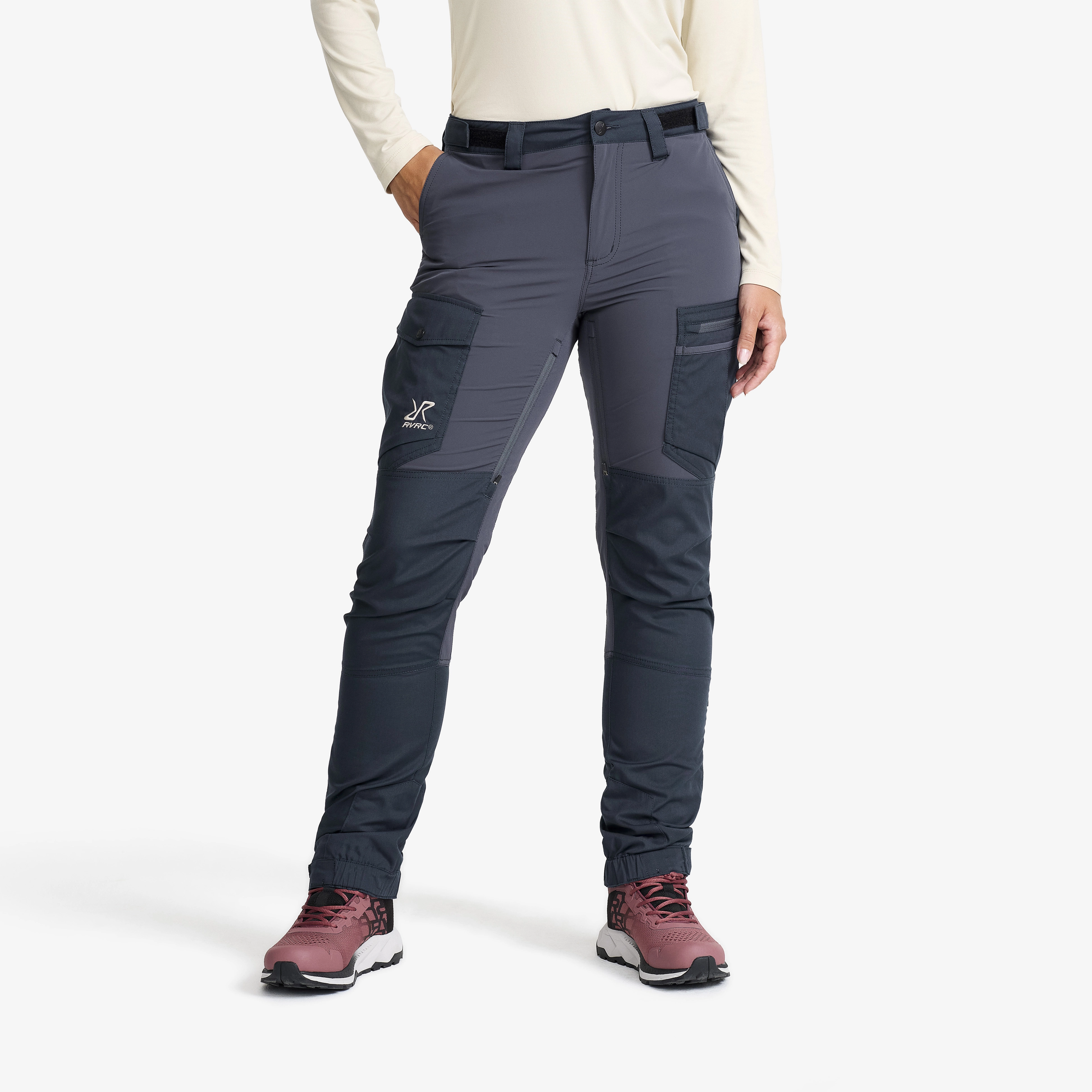 Rambler Lightweight Pro Pants Damen India Ink/Blueberry, Größe:M - Outdoorhose, Wanderhose & Trekkinghose