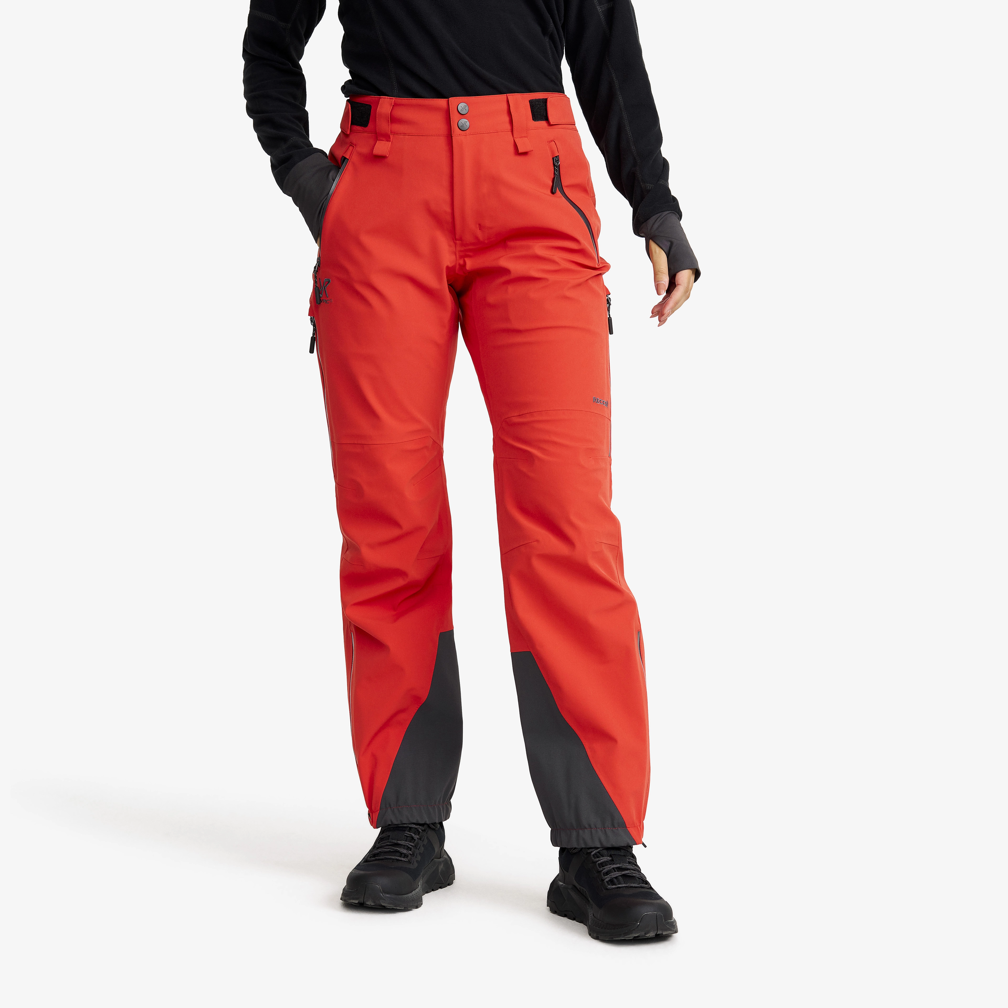 Cyclone 3L Shell Pants Damen Aurora Red, Größe:M - Outdoorhose, Wanderhose & Trekkinghose