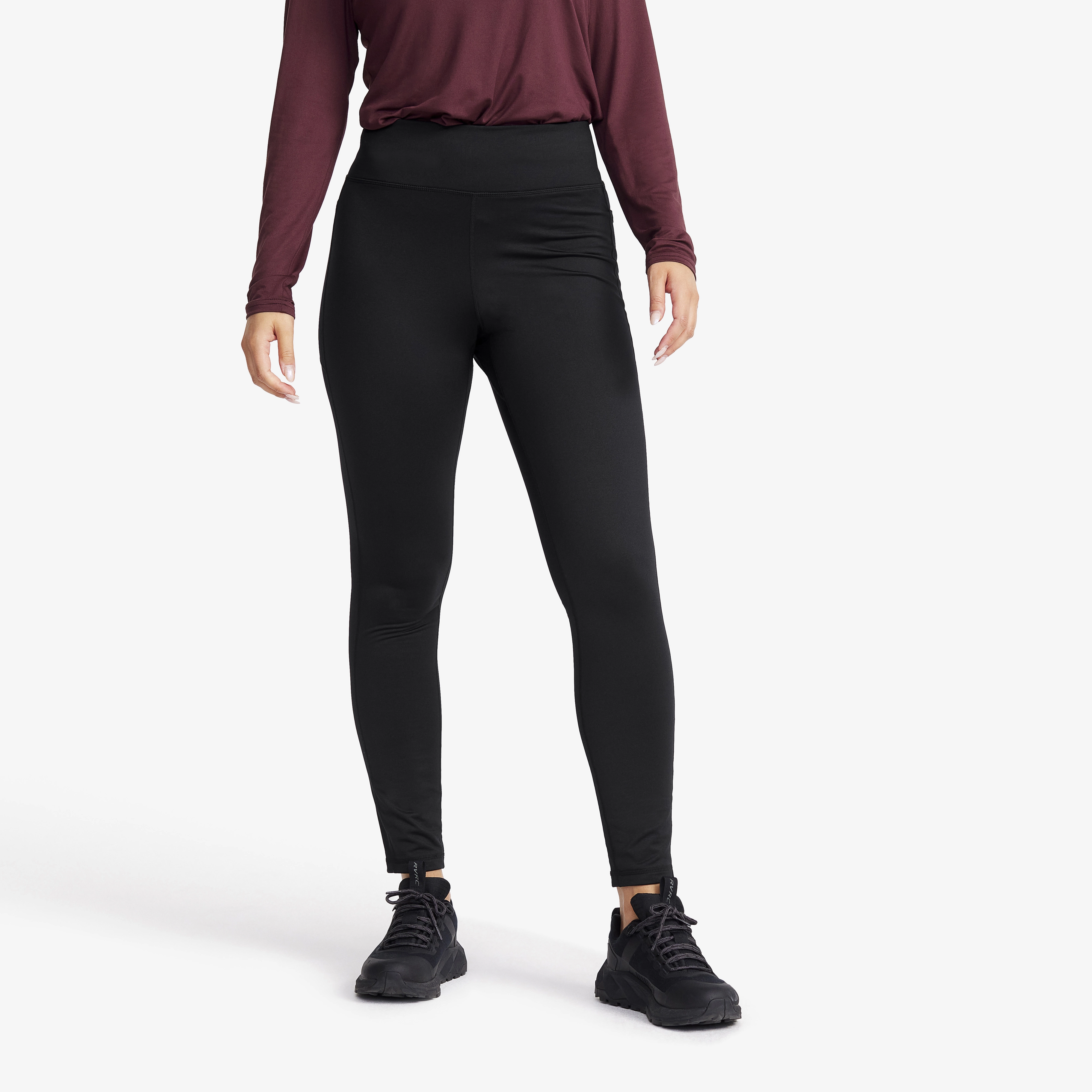 Alaska Fleece Lined Tights Damen Black, Größe:3XL - Outdoor Tights