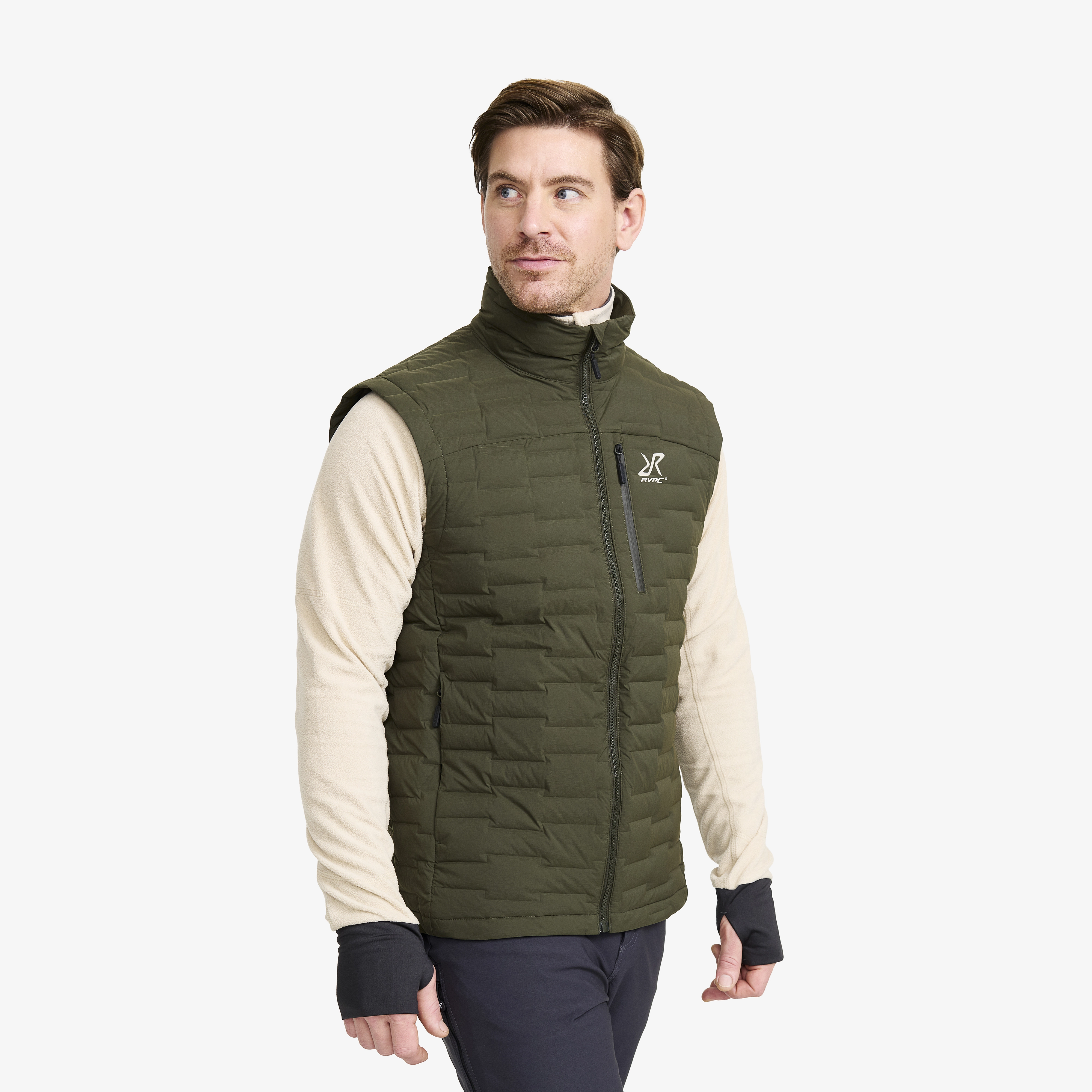 Flex Stretch Down Vest Herren Forest Night, Größe:XL - Jacken > Westen