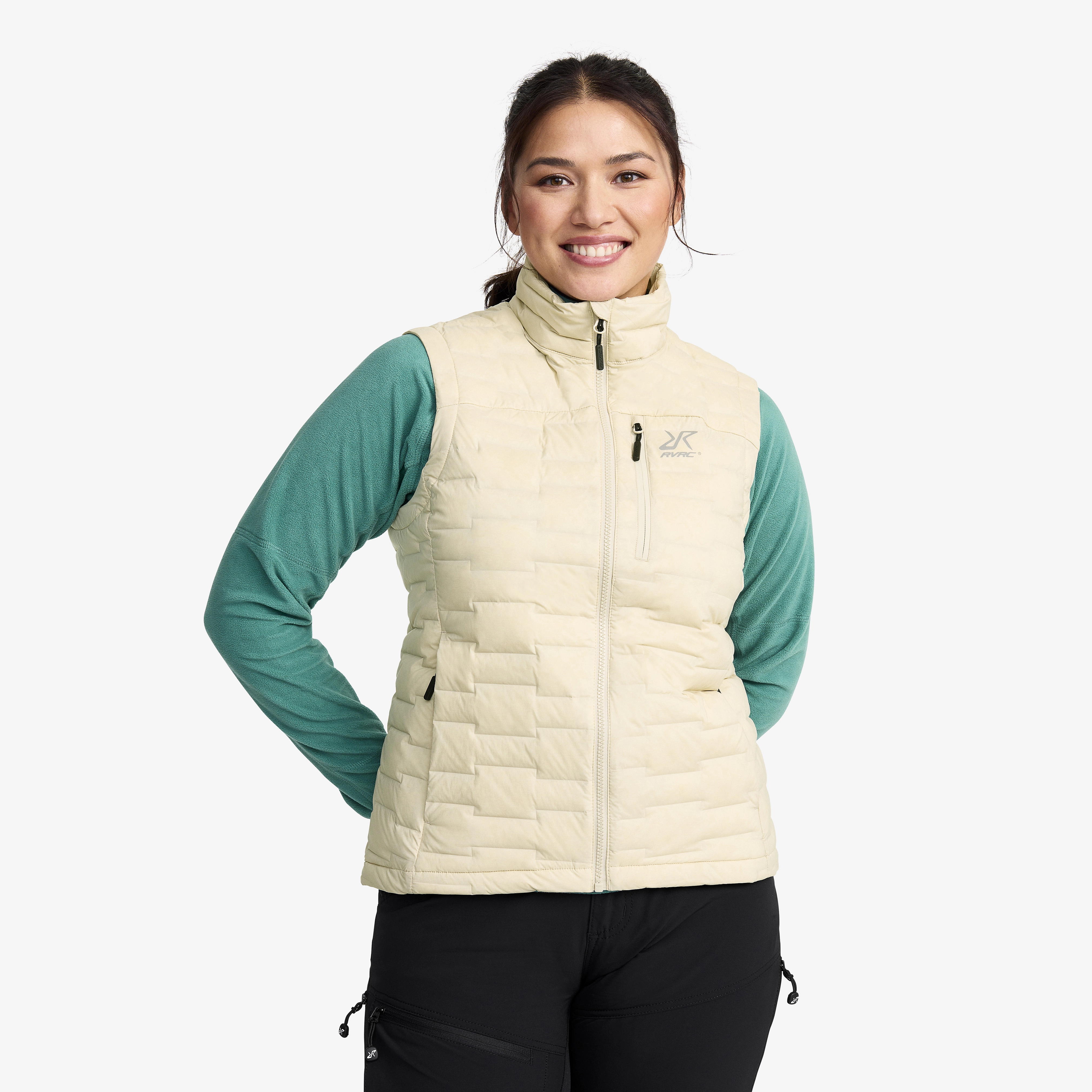 Flex Stretch Down Vest Damen Peyote, Größe:L - Westen