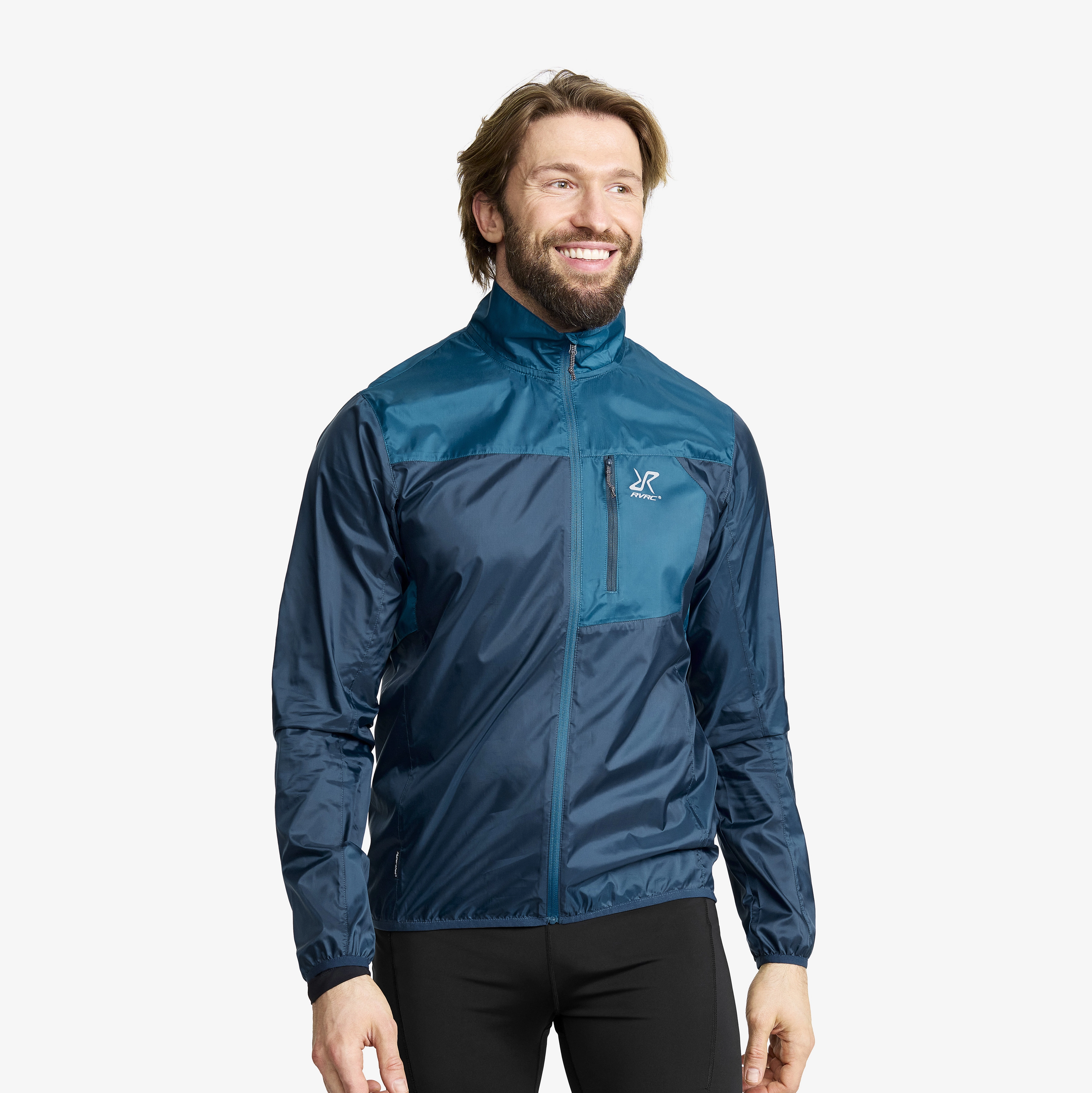 Unit Light Windbreaker Herren Moroccan Blue/Moonlit Ocean, Größe:2XL - Jacken > Windbreakers