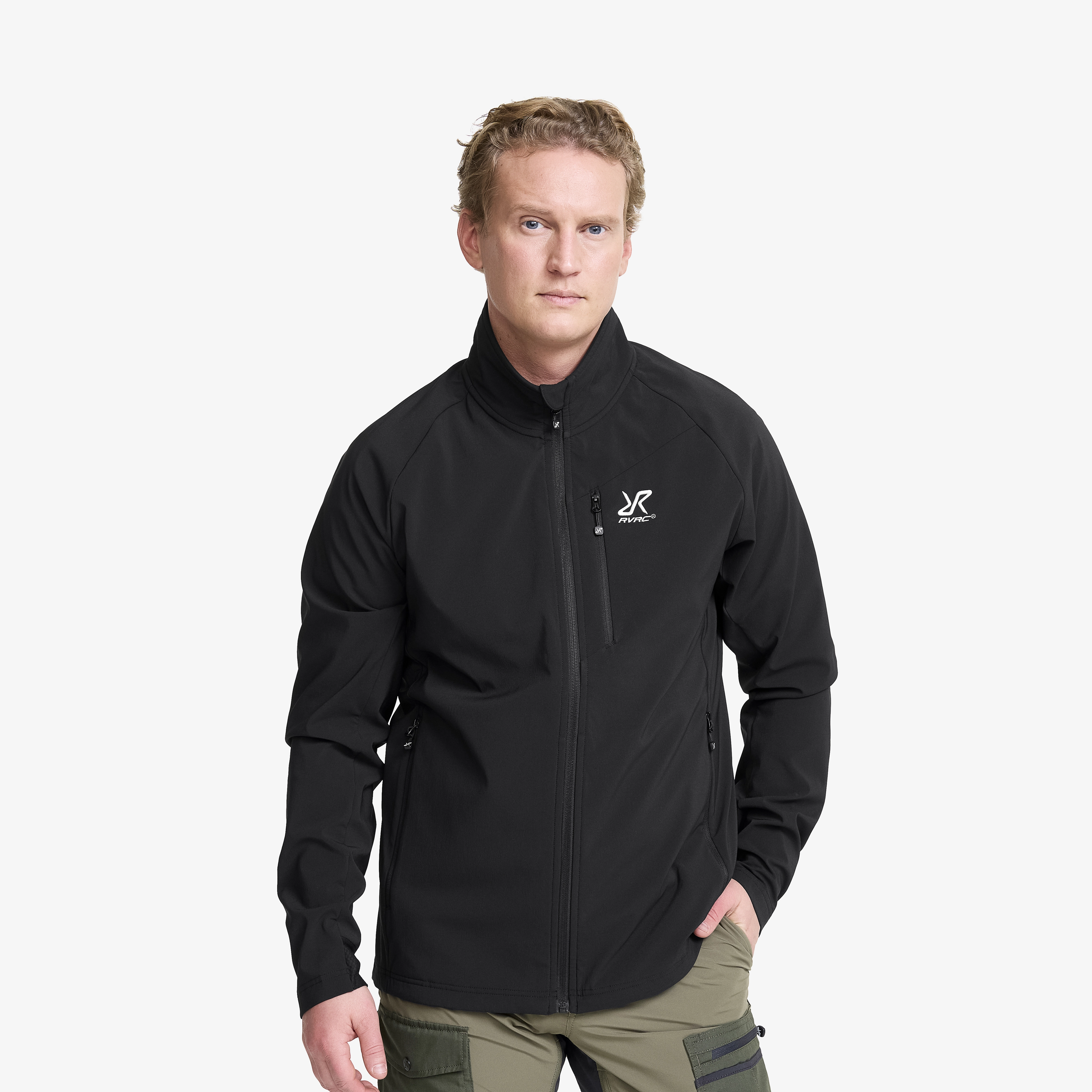 Exciter Light Softshell Jacket Herren Black, Größe:2XL - Jacken > Softshelljacken
