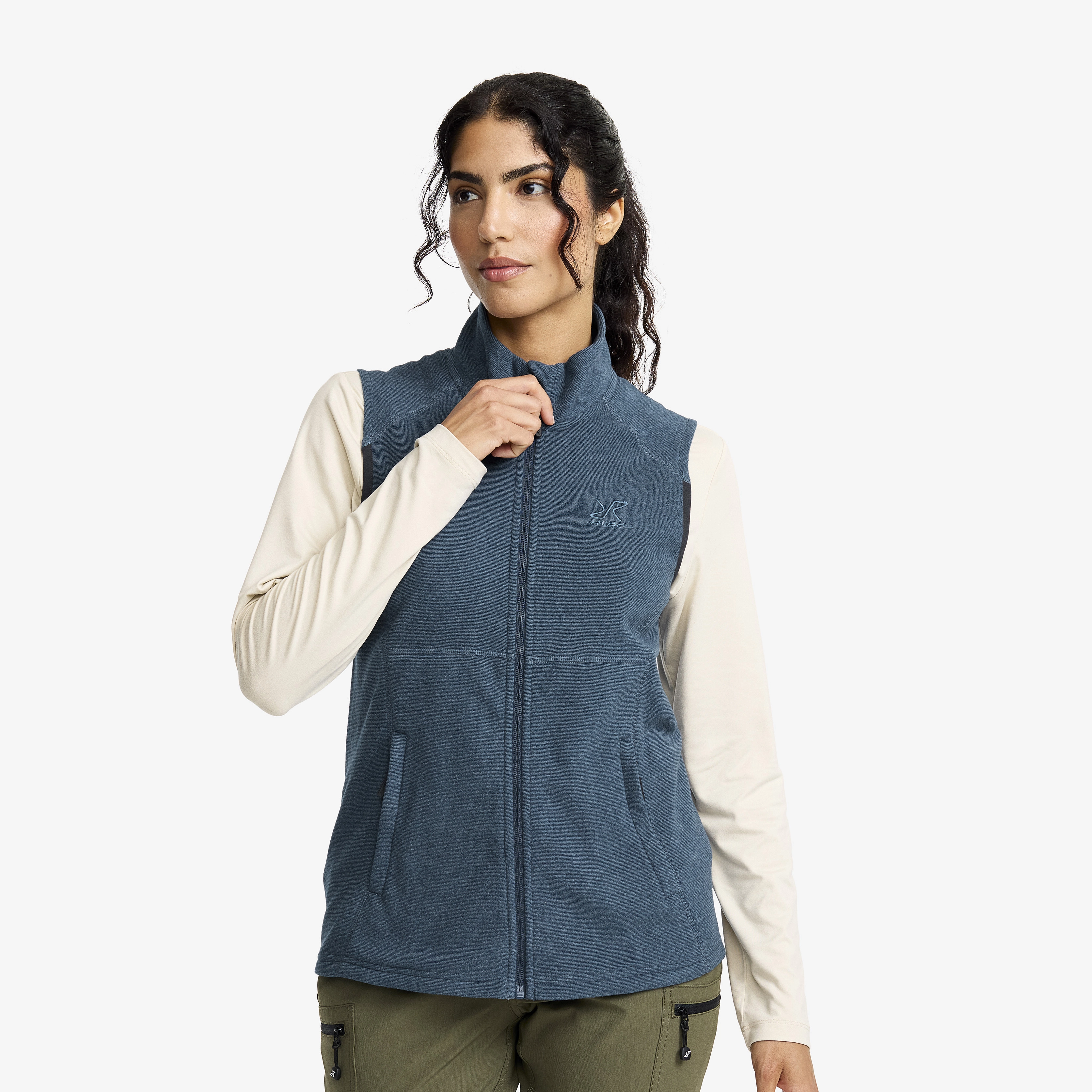 Essential Fleece Vest Damen Moonlit Ocean, Größe:2XL - Westen