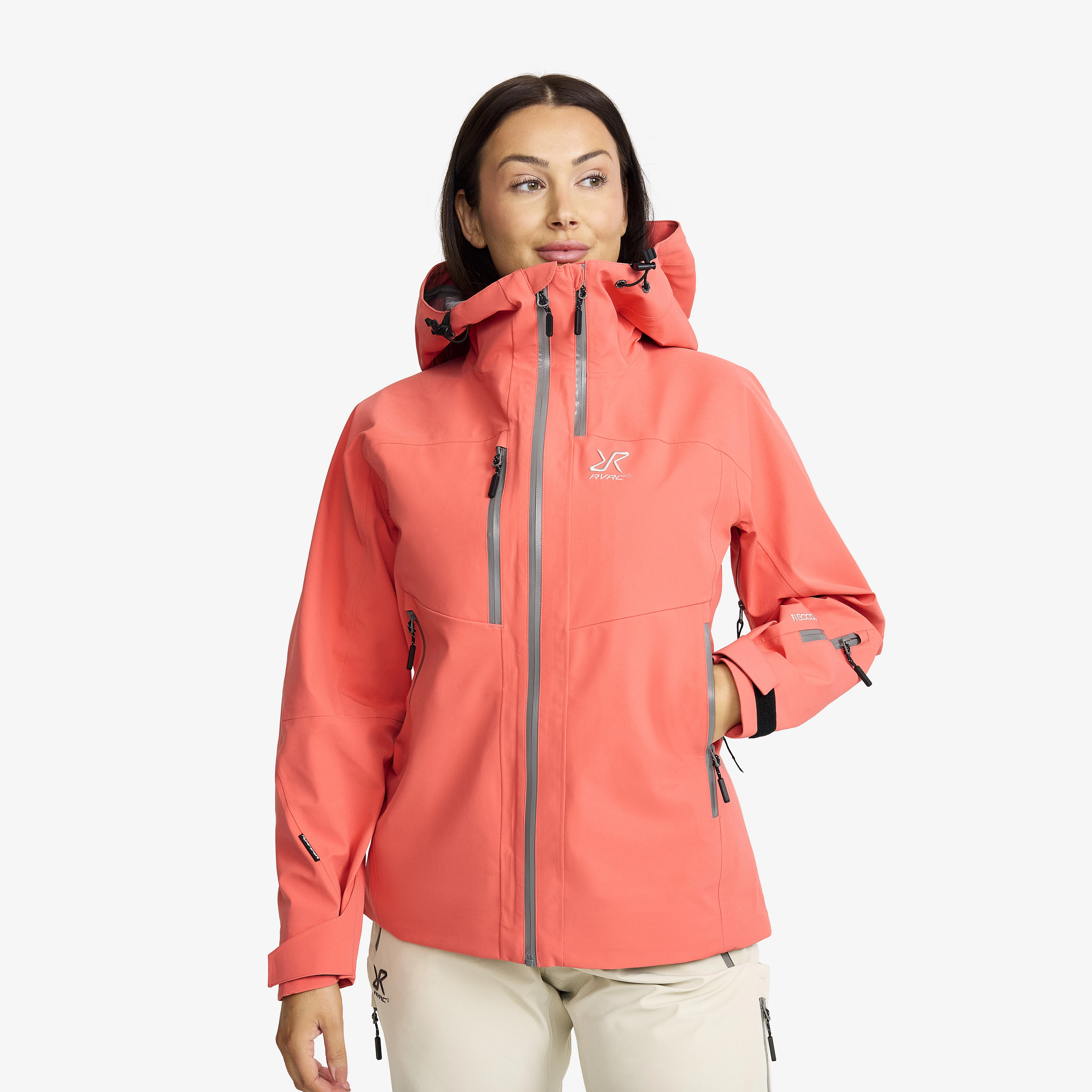 Cyclone 3L Shell Jacket Damen Porcelain Rose, Größe:XS - Outdoorjacke, Regenjacke & Softshelljacke
