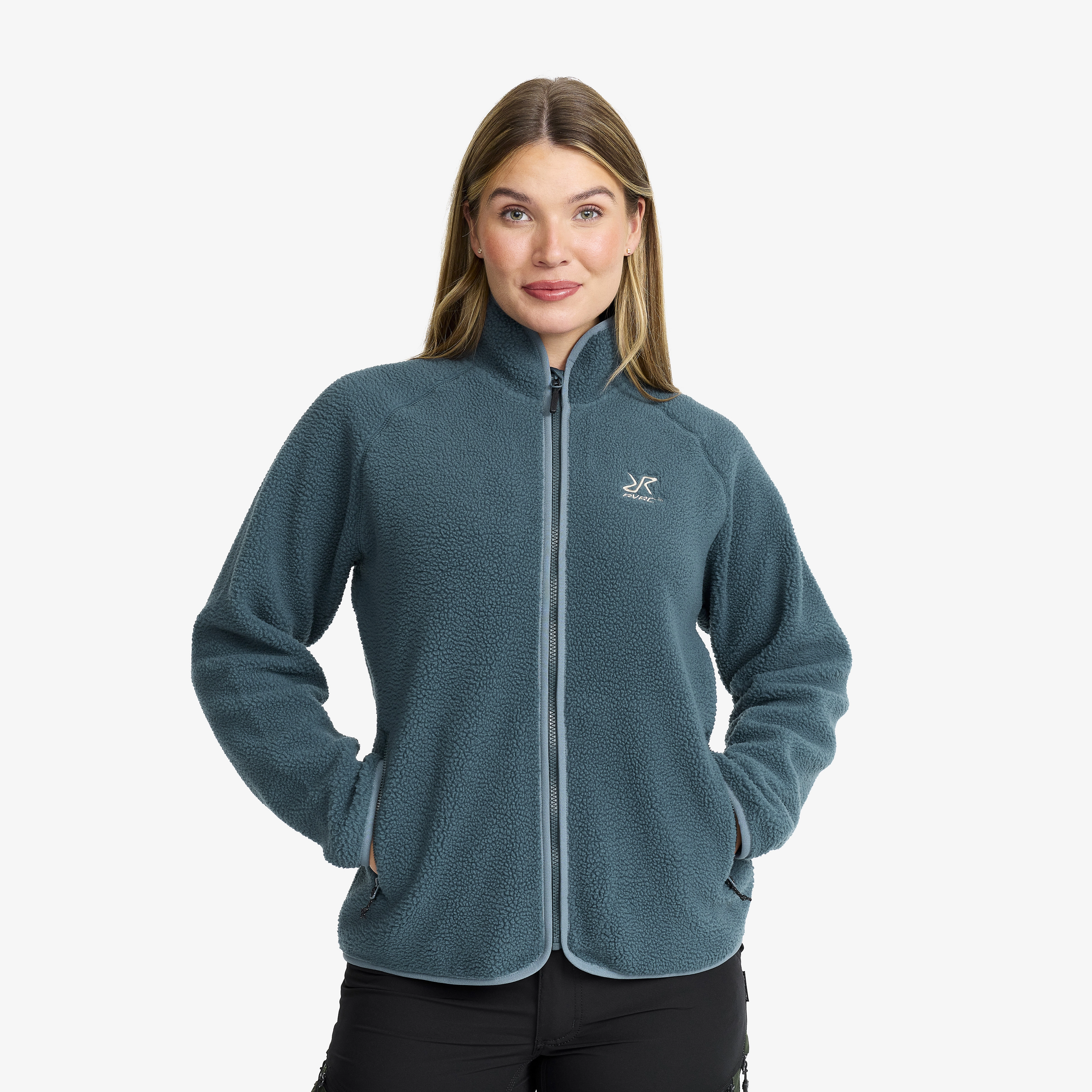 Canyon Full-zip Pile Fleece Damen Orion Blue/Blue Mirage, Größe:XS - Damen > Oberteile > Fleece