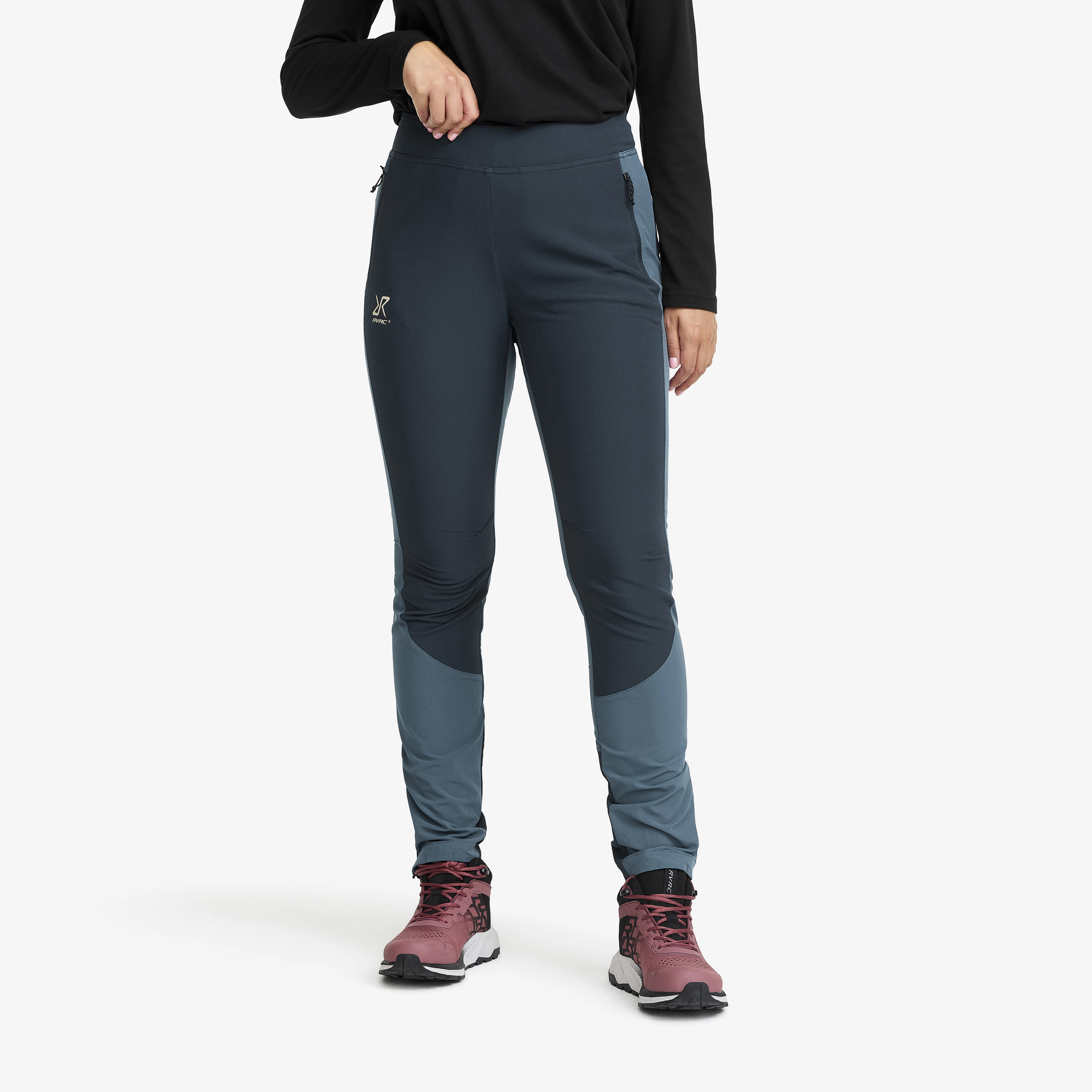 Ridge Trek Pants Damen Blueberry/Orion Blue, Größe:S - Outdoorhose, Wanderhose & Trekkinghose