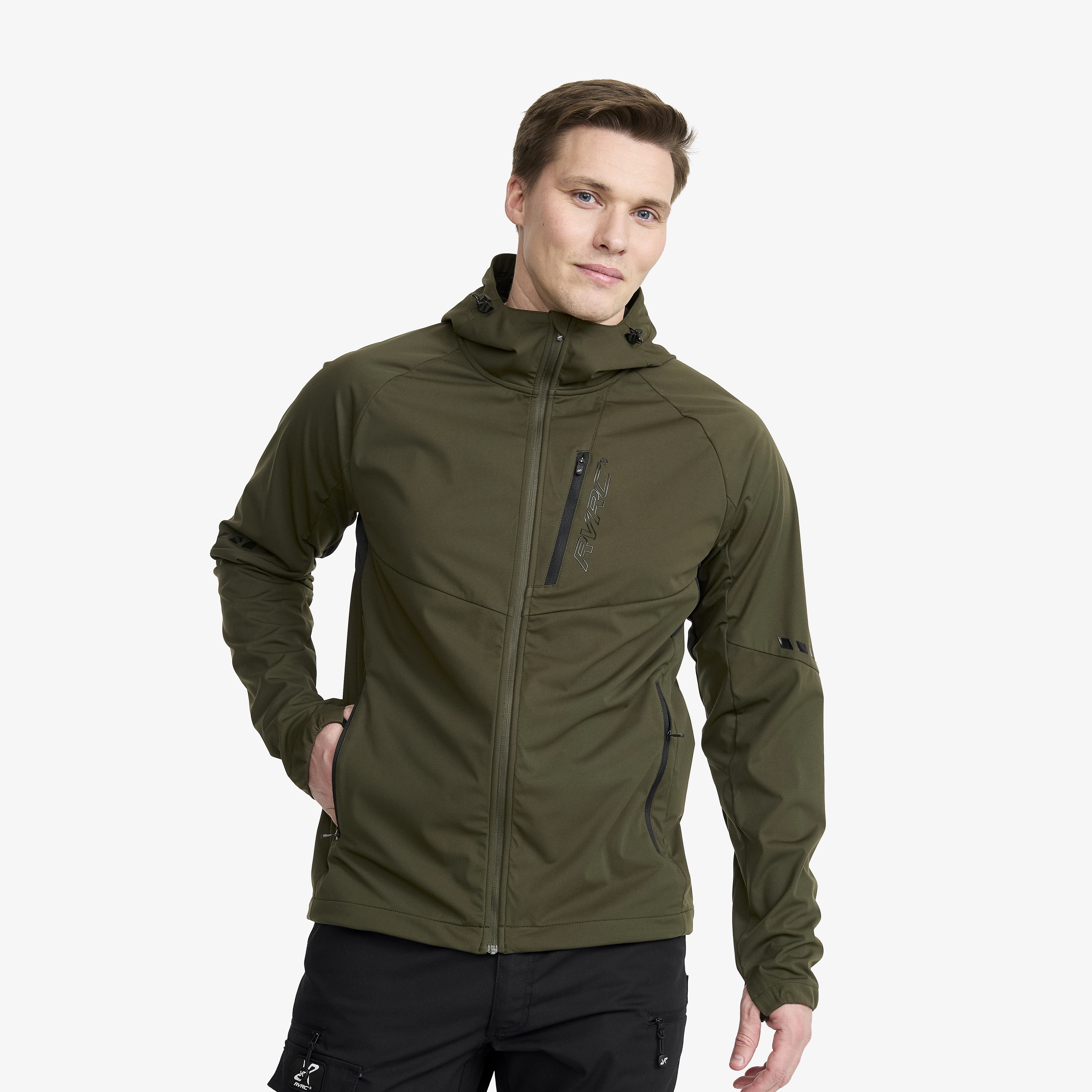 Pure Softshell Jacket Herren Forest Night, Größe:M - Jacken > Softshelljacken