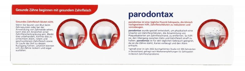 Parodontax Zahncreme Fluorid