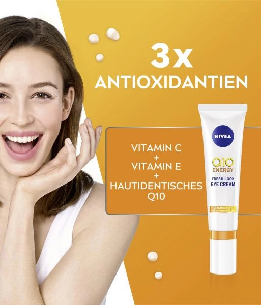 NIVEA Q10 Energy Anti Falten Augenpflege