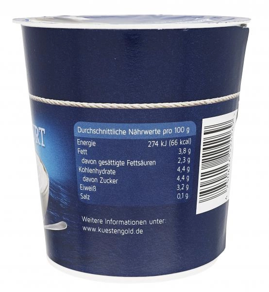 Küstengold Natur Joghurt mild 3,7%