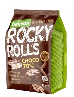 Benlian Rocky Rolls Choco 70%