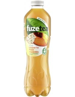 Fuze Tea Schwarzer Tee Pfirsich Holunderblüte (Einweg)