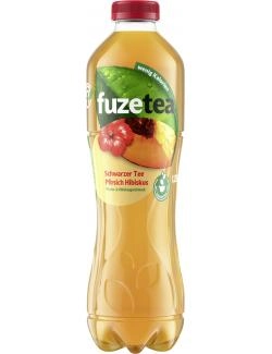 Fuze Tea Schwarzer Tee Pfirsich Hibiskus (Einweg)