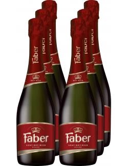 Faber Sekt rot mild