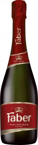 Faber Sekt rot mild