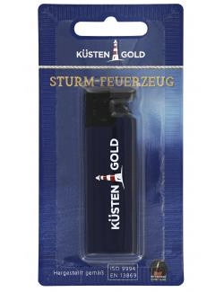 Küstengold Sturm-Feuerzeug