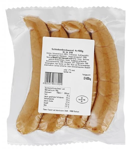 Thiers Delikatess Schinkenbockwurst