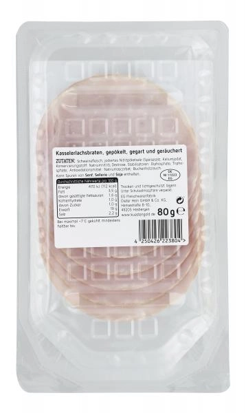 Küstengold Kasselerlachsbraten geräuchert