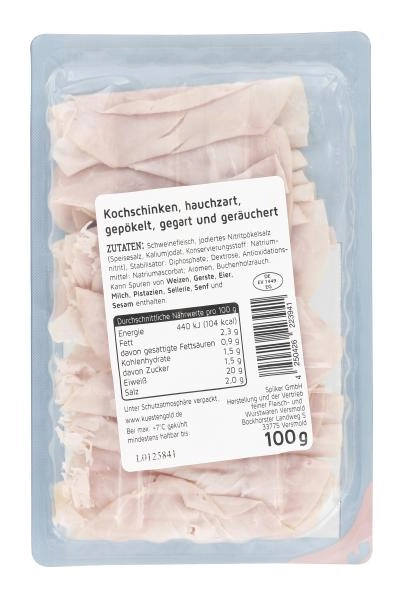 Küstengold Kochschinken hauchzart geräuchert