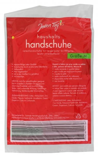 Jeden Tag Haushaltshandschuhe Gr. M