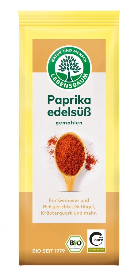 Lebensb Paprika edelsüß, 50 gr Packung