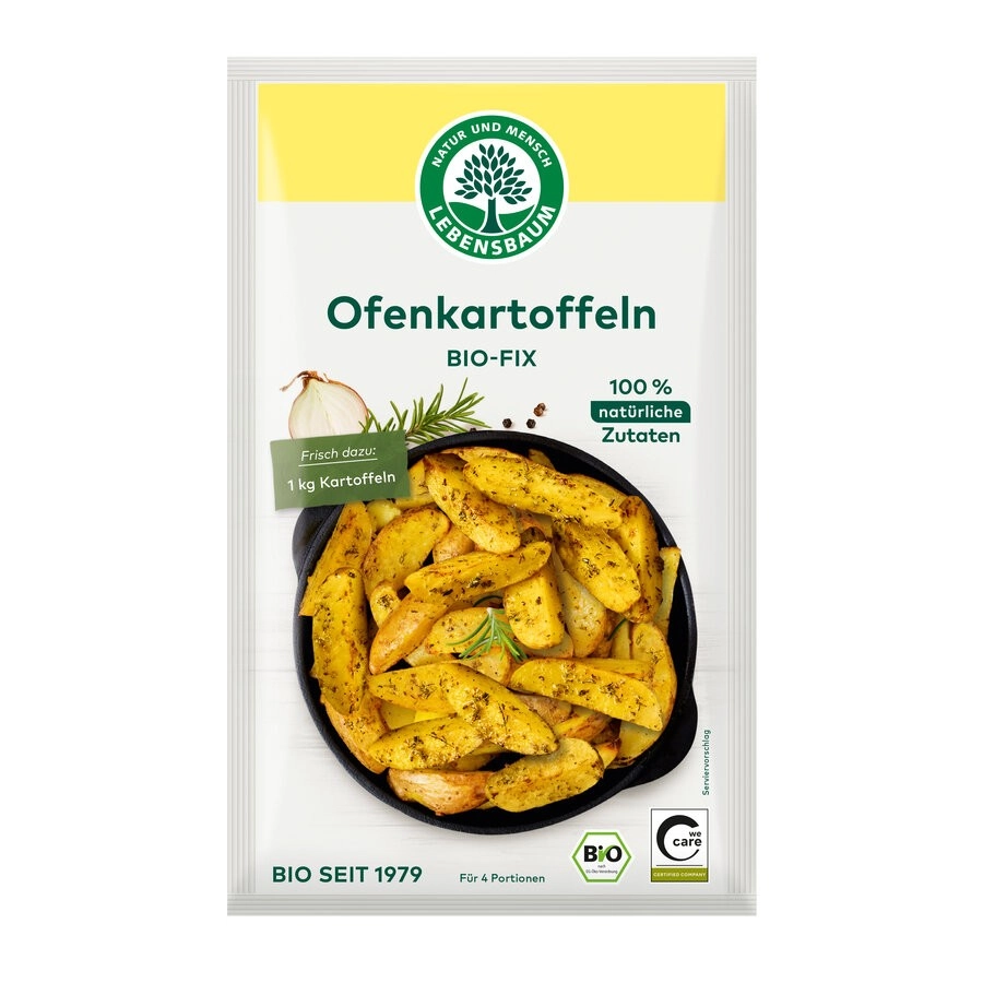 Lebensb Ofenkartoffeln, 15 gr Packung