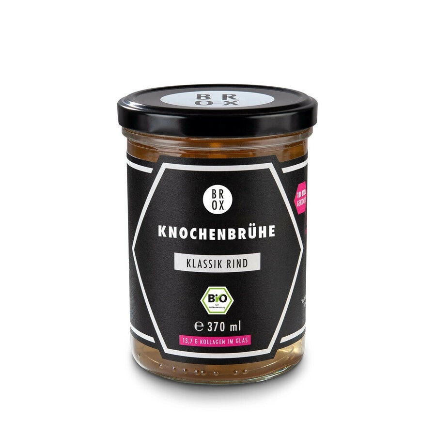 BROX Knochenbrühe Rind, 370 ml Glas