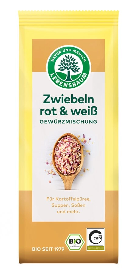 Lebensb Zwiebeln rot & weiß, 55 gr Packung