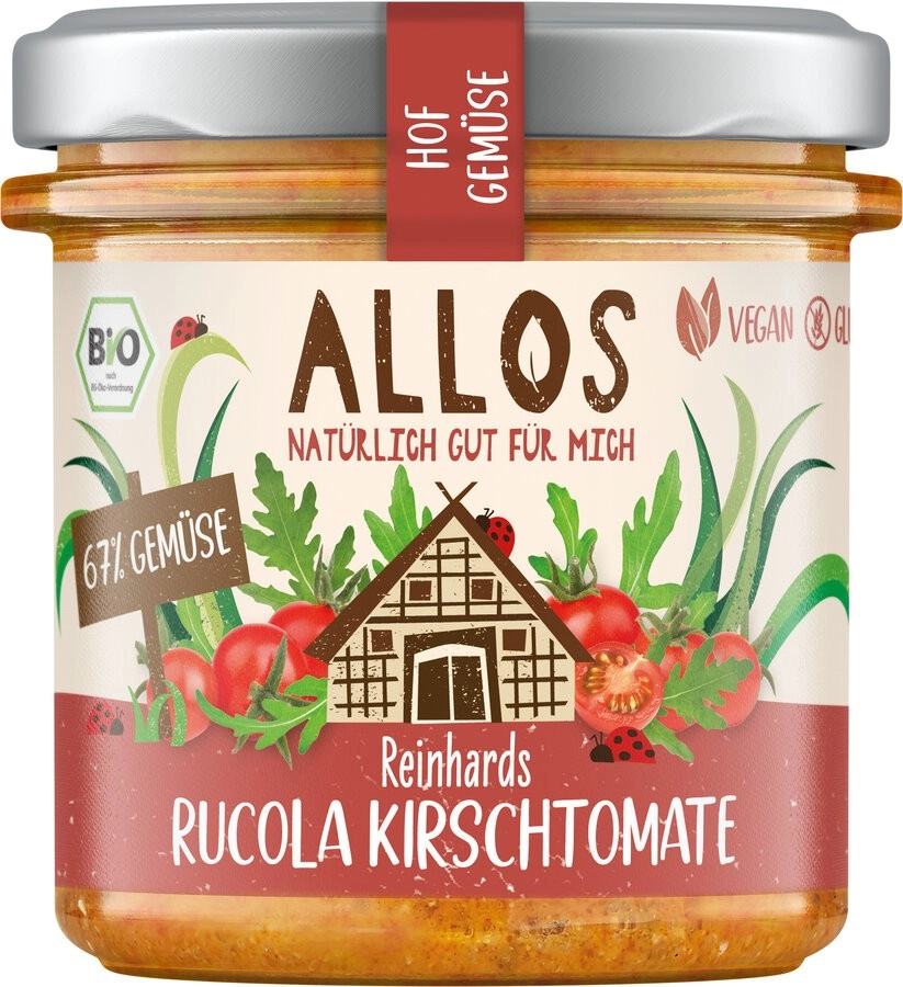 Allos Hof-Gemüse Reinhards Rucola Kirschtomate, 13