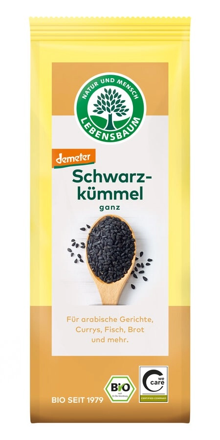 Lebensb Schwarzkümmel, ganz, 50 gr Packung