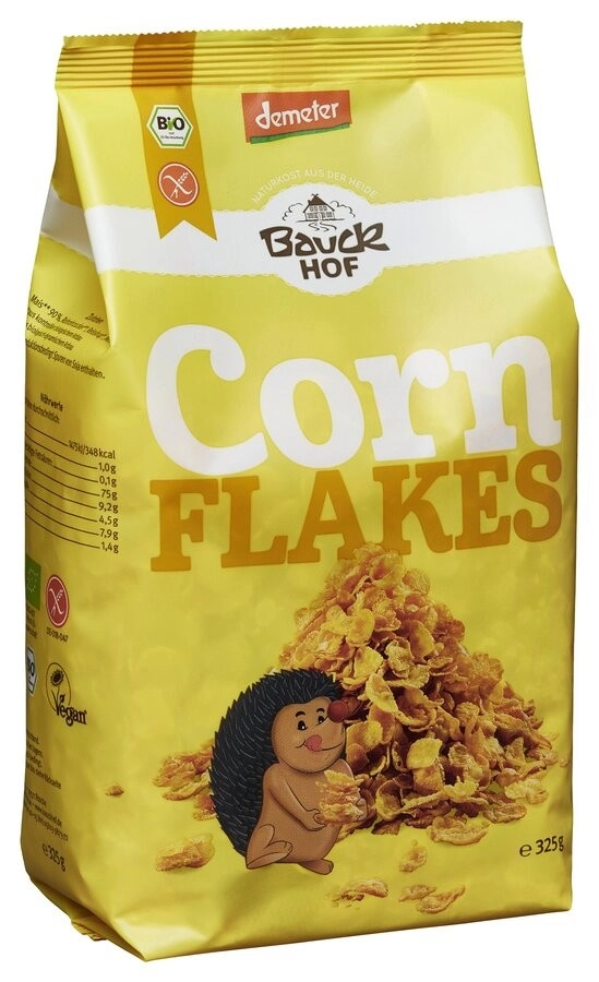 Bauckhof Cornflakes, 325 gr Beutel - glutenfrei-