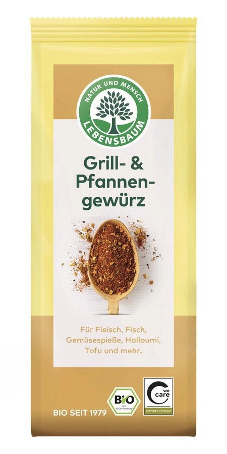 Lebensb Grill-und Pfannengewürz, 50 gr Packung