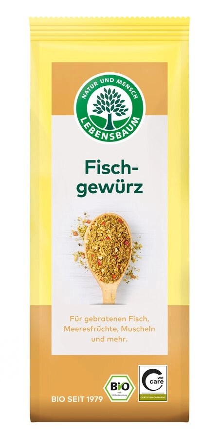 Lebensb Fischgewürz, 60 gr Packung