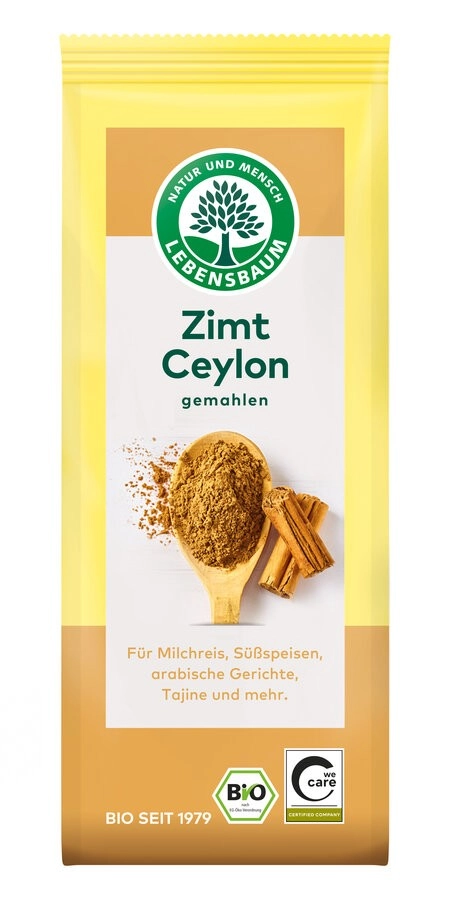 Lebensb Zimt Ceylon, gemahlen, 50 gr Packung