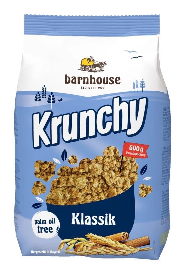 Barnhouse Krunchy Klassik, 600 gr Packung