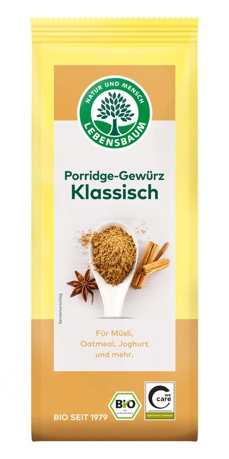 Lebensb Klassisches Porridge Gewürz, 45 gr Packung