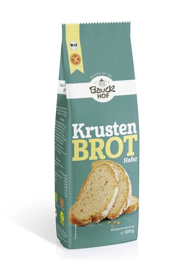 Bauckhof Krustenbrot glutenfrei, 500 gr Beutel