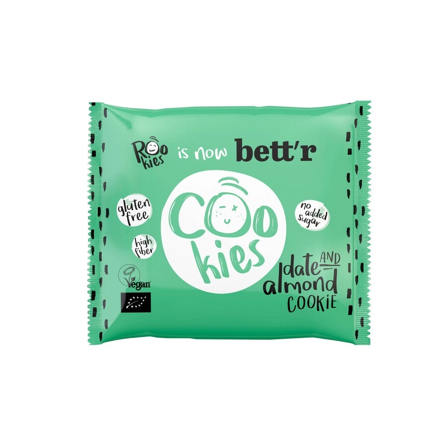 Bettr Dattel & Mandel Cookie, 40 g Stück -glutenf