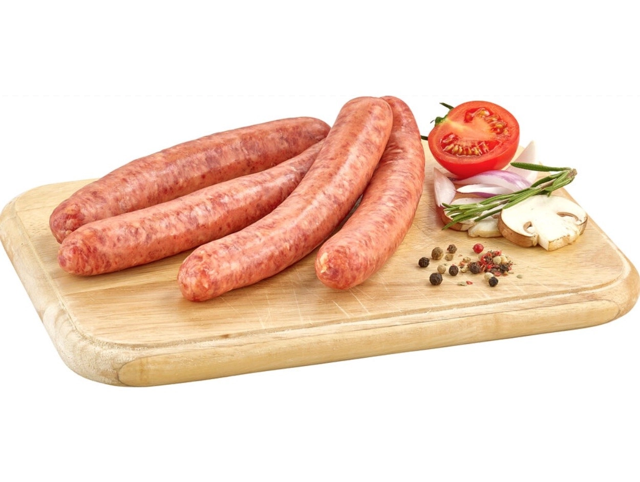 Königshofer Rinderbratwurst, roh, 250 gr Schale