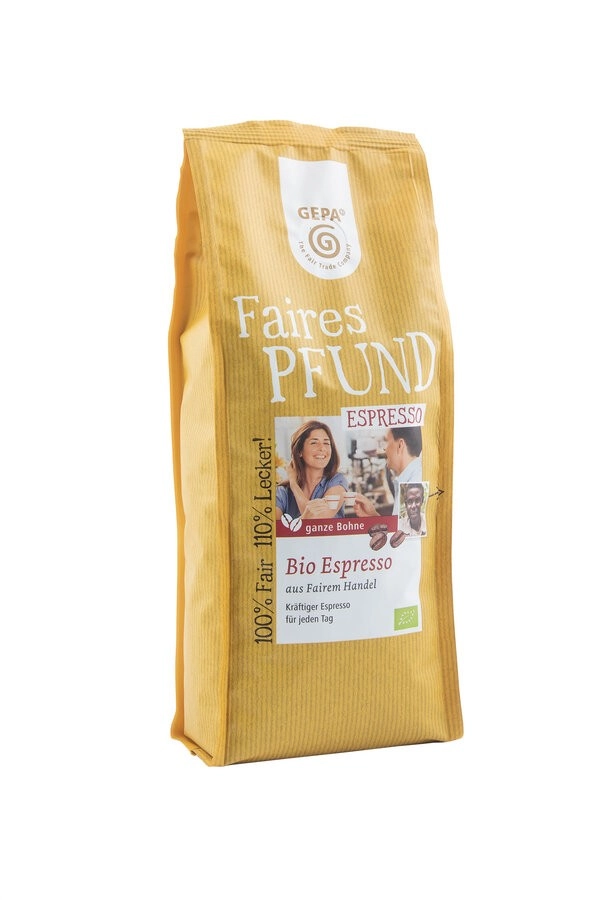 Gepa Faires Pfund Espresso, ganze Bohne, 500 gr Pa