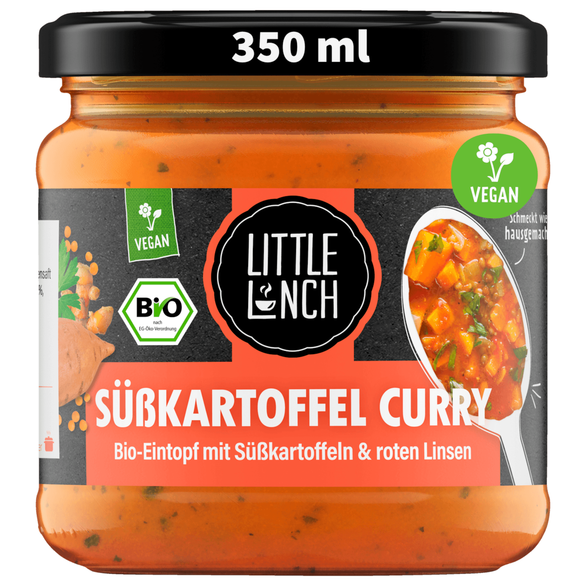Little Lunch Süßkartoffel Curry, 350 ml Glas