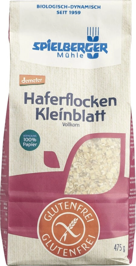 Spielberger Glutenfreie Haferflocken Kleinblatt, d