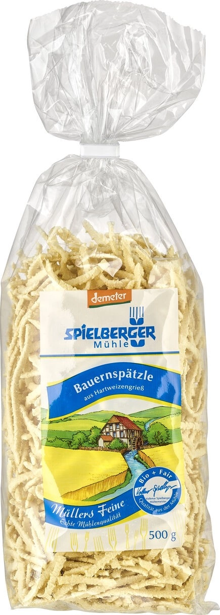 Spielberger Bauernspätzle demeter 500 gr Packung -