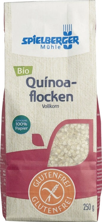 Spielberger Glutenfreie Quinoaflocken, 250 gr Pack
