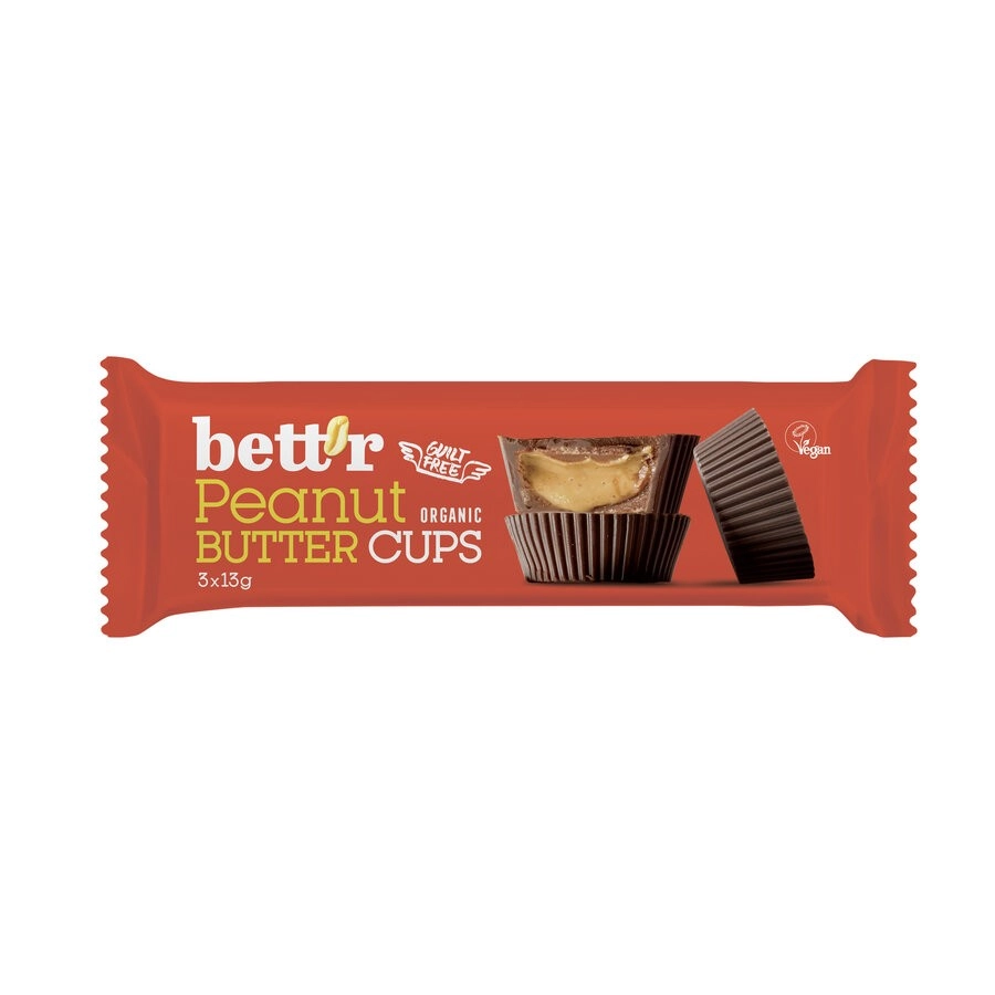 Bettr Peanut butter Cups, 39 g Stück