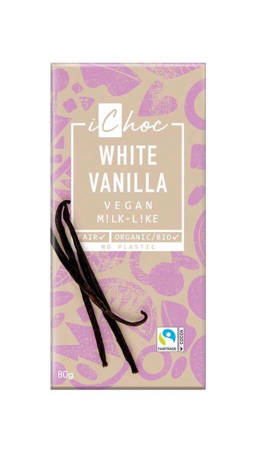 iChoc White Vanilla, 80 g Stück