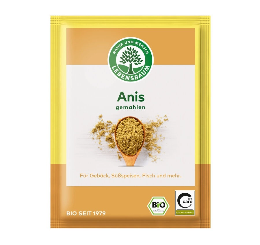 Lebensb Anis, gemahlen, 10 gr Packung