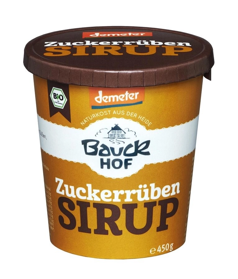 Bauckhof Zuckerrübensirup demeter, 450 gr Becher